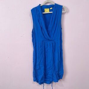 Blue Sleeveless Dress